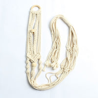 Handmade Linen Braided Plant Hanger - Bean Concept - Etsy