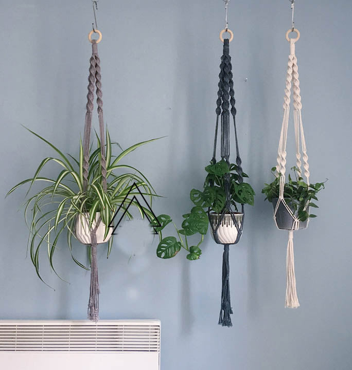 Macrame Plant Hanger - Bean Concept - Etsy