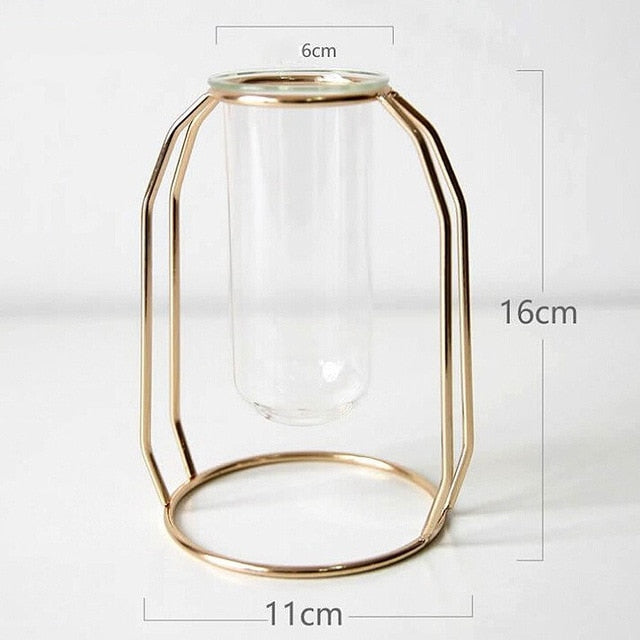 Iron Art Vase Plant Pot - Bean Concept - Etsy