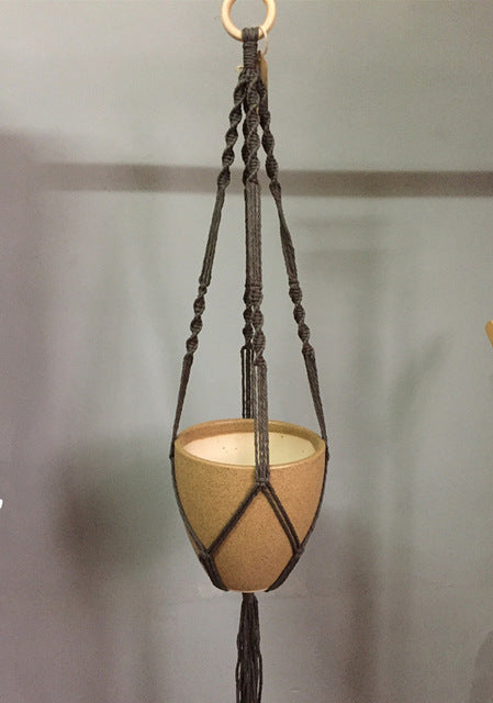 Macrame Plant Hanger - Bean Concept - Etsy