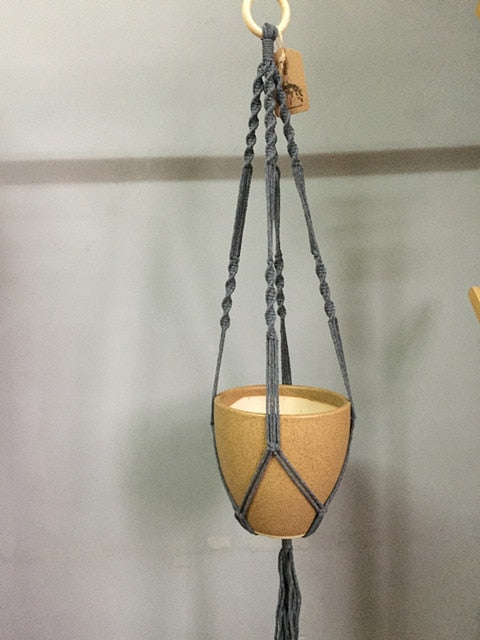 Macrame Plant Hanger - Bean Concept - Etsy
