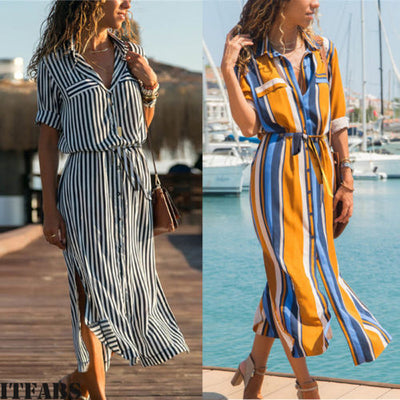 Casual Long Maxi Dress - Bean Concept - Etsy