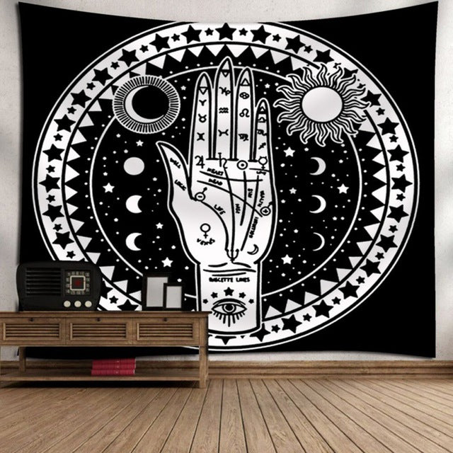 Moon and the Sun Tapestries Decor - Bean Concept - Etsy