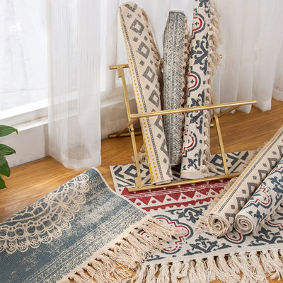 Retro Bohemian Carpet - Bean Concept - Etsy