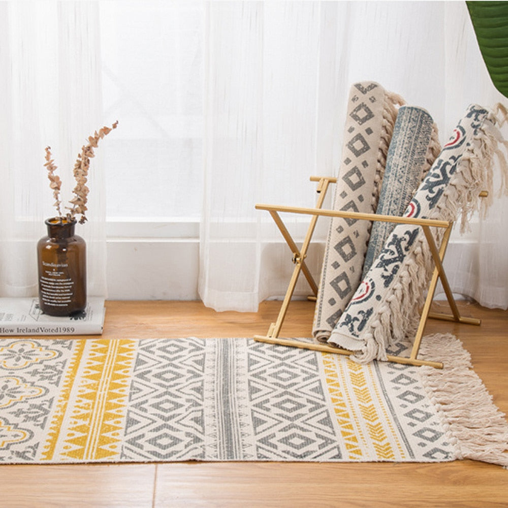 Retro Bohemian Carpet - Bean Concept - Etsy
