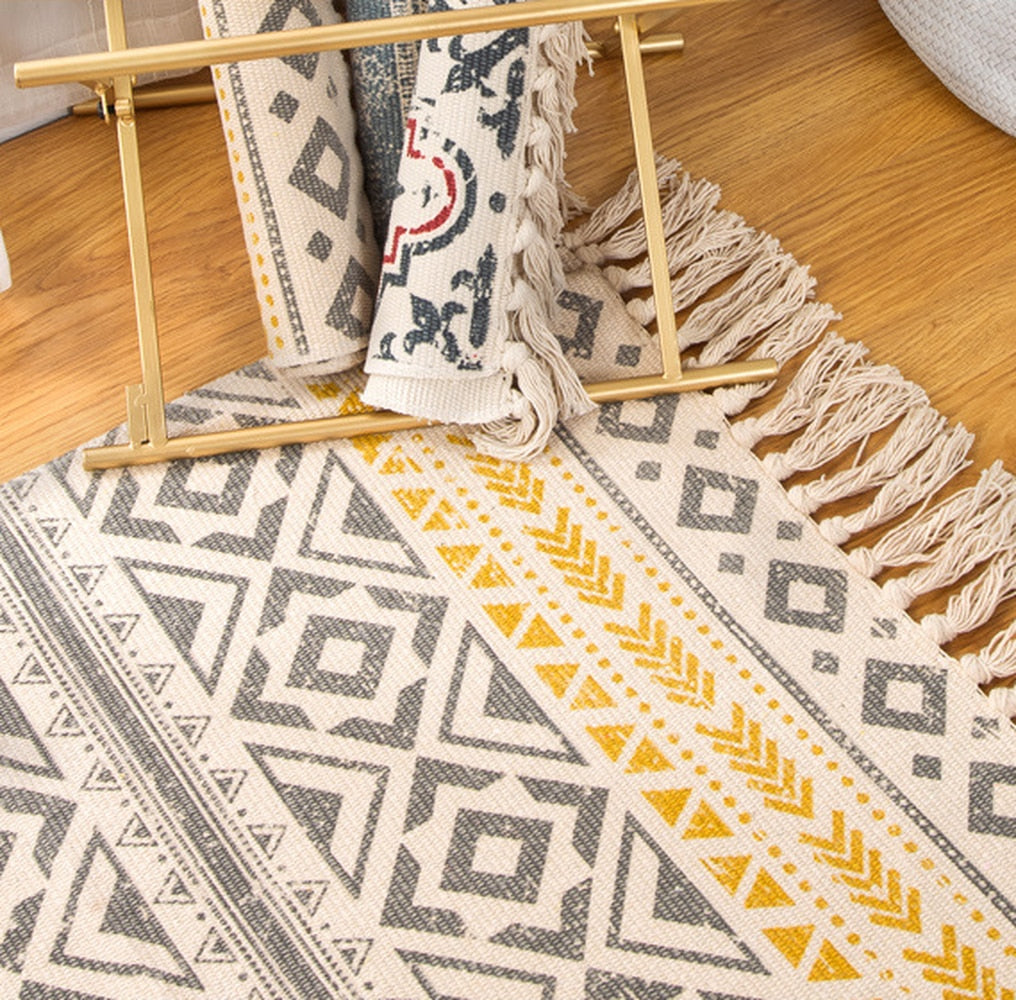 Retro Bohemian Carpet - Bean Concept - Etsy