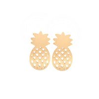 Pineapple Stud Earrings - Bean Concept - Etsy