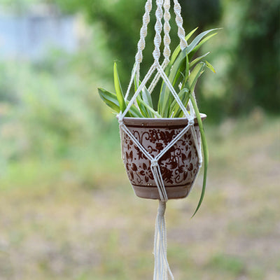 Macrame Plant Pot Hanger - Bean Concept - Etsy
