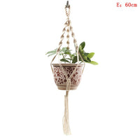 Macrame Plant Pot Hanger - Bean Concept - Etsy