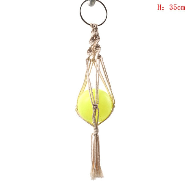 Macrame Plant Pot Hanger - Bean Concept - Etsy