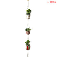 Macrame Plant Pot Hanger - Bean Concept - Etsy