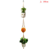 Macrame Plant Pot Hanger - Bean Concept - Etsy