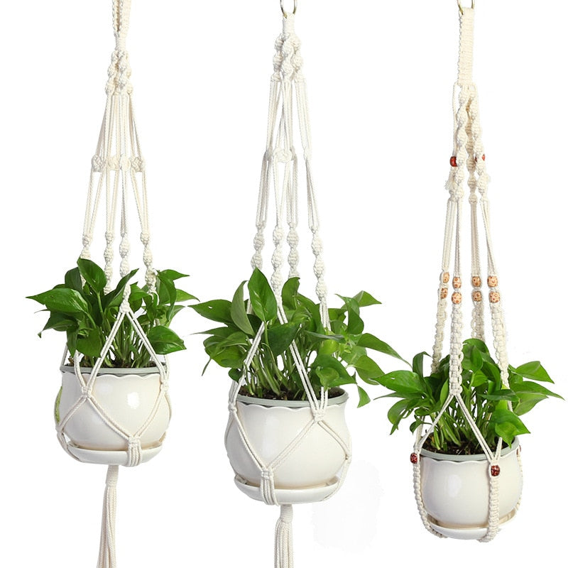 Macrame Plant Pot Holder - Bean Concept - Etsy