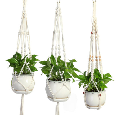 Macrame Plant Pot Holder - Bean Concept - Etsy