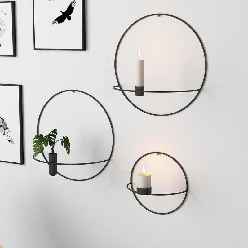 Metal Candle Holder Plant Holder - Bean Concept - Etsy