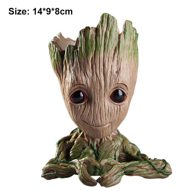 Groot Flower Plant Pot - Bean Concept - Etsy