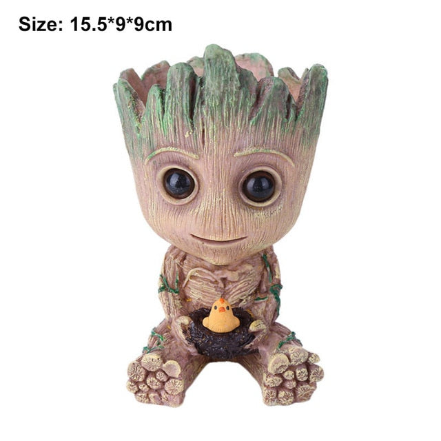 Groot Flower Plant Pot - Bean Concept - Etsy